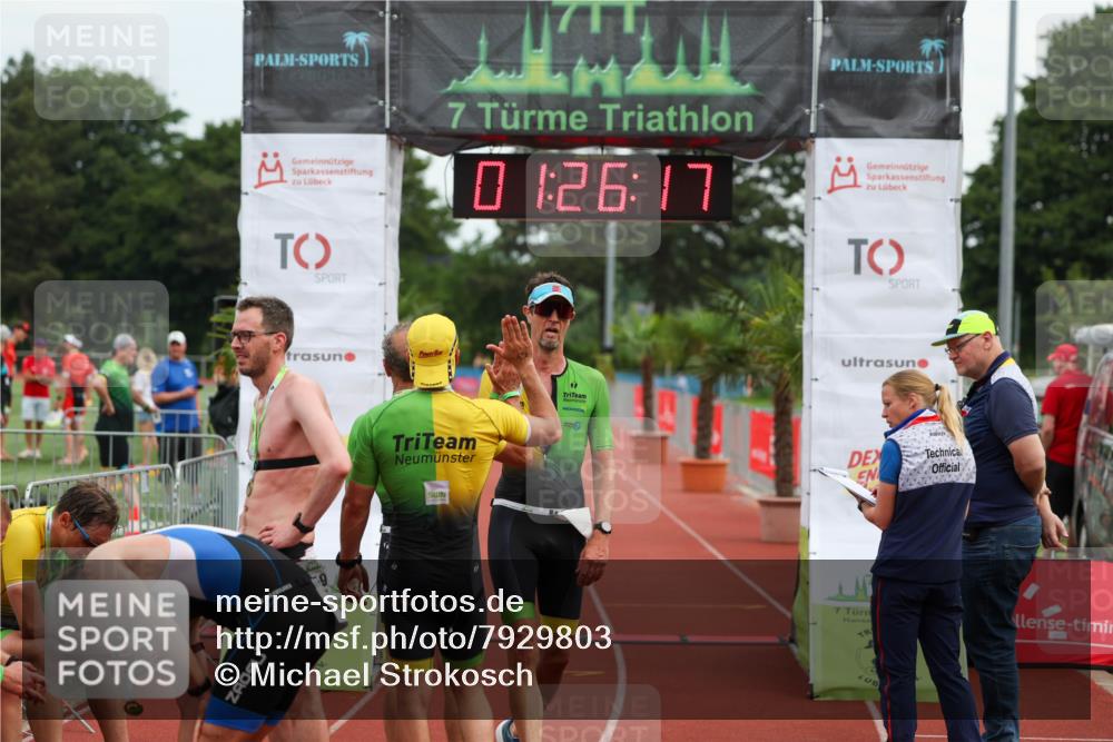 15.06.2025 - 7 Türme Triathlon Michael Strokosch http://msf.ph/oto/7929803 15.06.2025 10:26:17 Ziel 55 meine-sportfotos.de