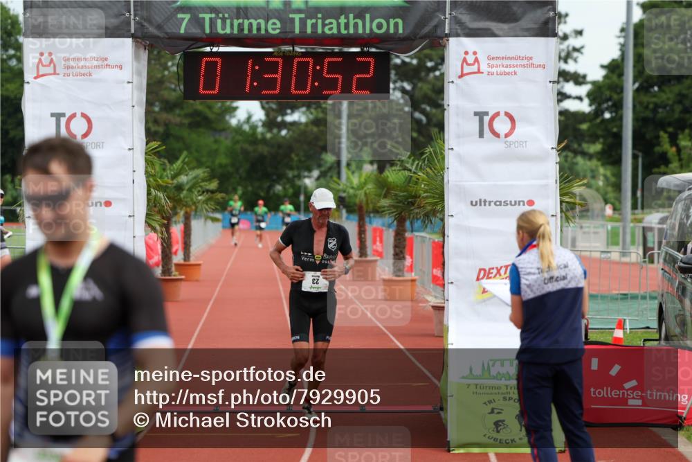 15.06.2025 - 7 Türme Triathlon Michael Strokosch http://msf.ph/oto/7929905 15.06.2025 10:30:53 Ziel 23 meine-sportfotos.de