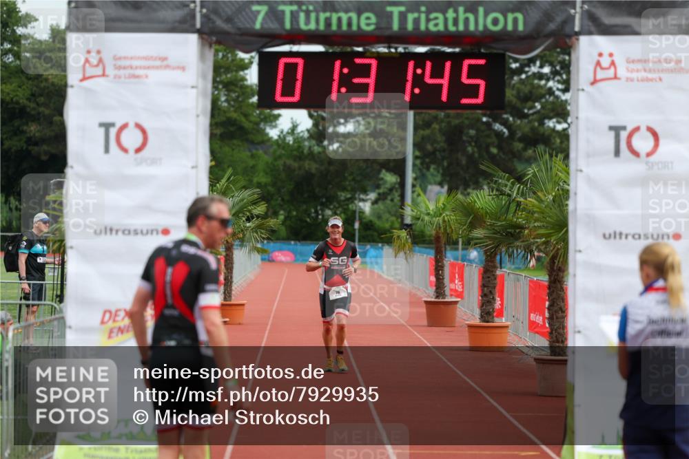 15.06.2025 - 7 Türme Triathlon Michael Strokosch http://msf.ph/oto/7929935 15.06.2025 10:31:45 Ziel 78 meine-sportfotos.de