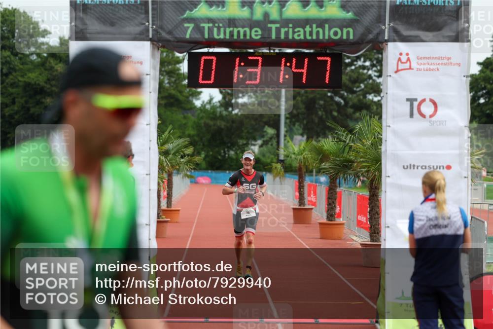 15.06.2025 - 7 Türme Triathlon Michael Strokosch http://msf.ph/oto/7929940 15.06.2025 10:31:47 Ziel 78 meine-sportfotos.de