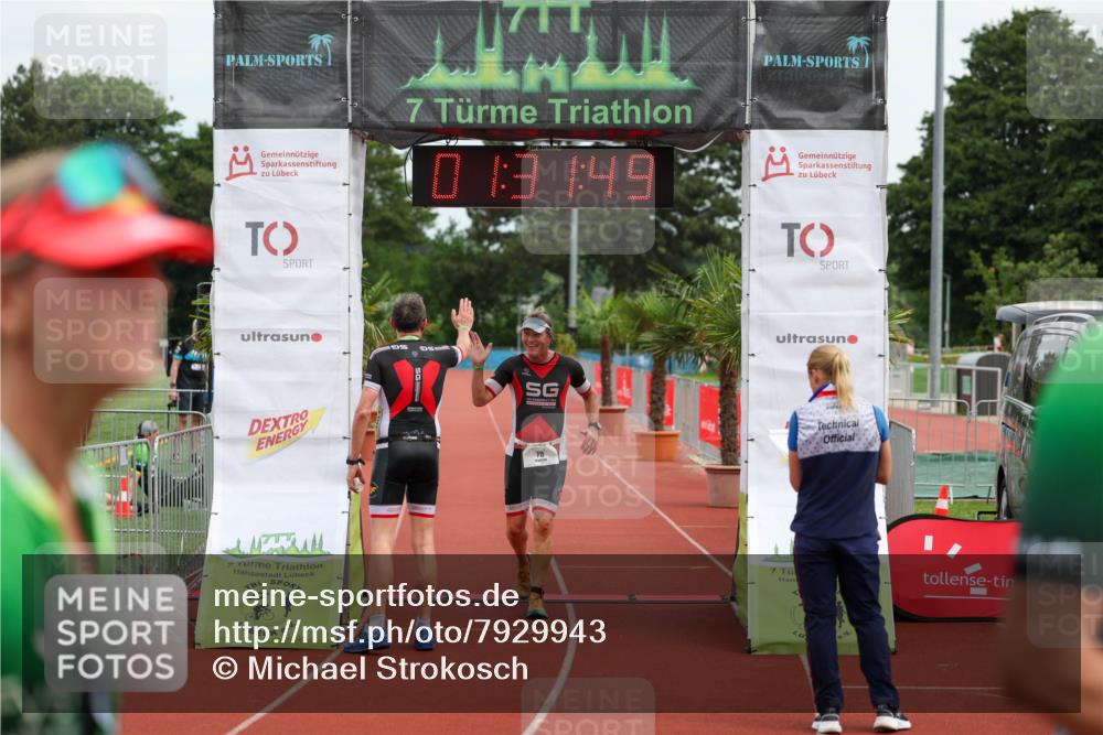 15.06.2025 - 7 Türme Triathlon Michael Strokosch http://msf.ph/oto/7929943 15.06.2025 10:31:49 Ziel 78 meine-sportfotos.de