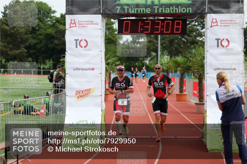 15.06.2025 - 7 Türme Triathlon Michael Strokosch http://msf.ph/oto/7929950 15.06.2025 10:33:09 Ziel 76, 79 meine-sportfotos.de
