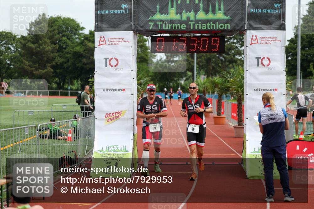 15.06.2025 - 7 Türme Triathlon Michael Strokosch http://msf.ph/oto/7929953 15.06.2025 10:33:10 Ziel 76, 79 meine-sportfotos.de