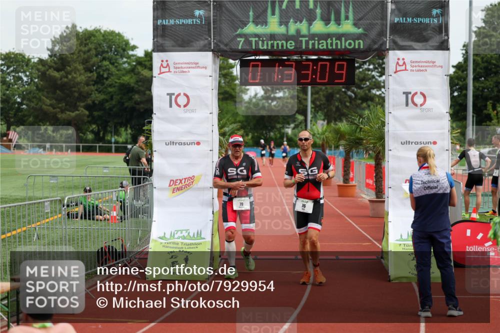 15.06.2025 - 7 Türme Triathlon Michael Strokosch http://msf.ph/oto/7929954 15.06.2025 10:33:10 Ziel 76, 79 meine-sportfotos.de