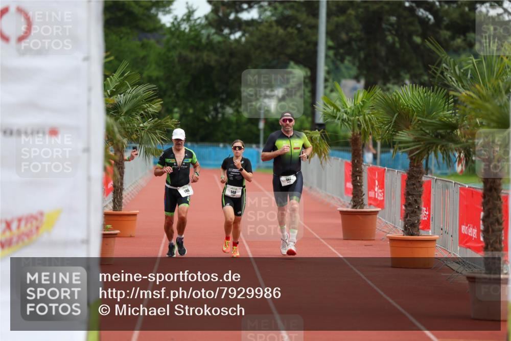 15.06.2025 - 7 Türme Triathlon Michael Strokosch http://msf.ph/oto/7929986 15.06.2025 10:34:49 Ziel 146 meine-sportfotos.de