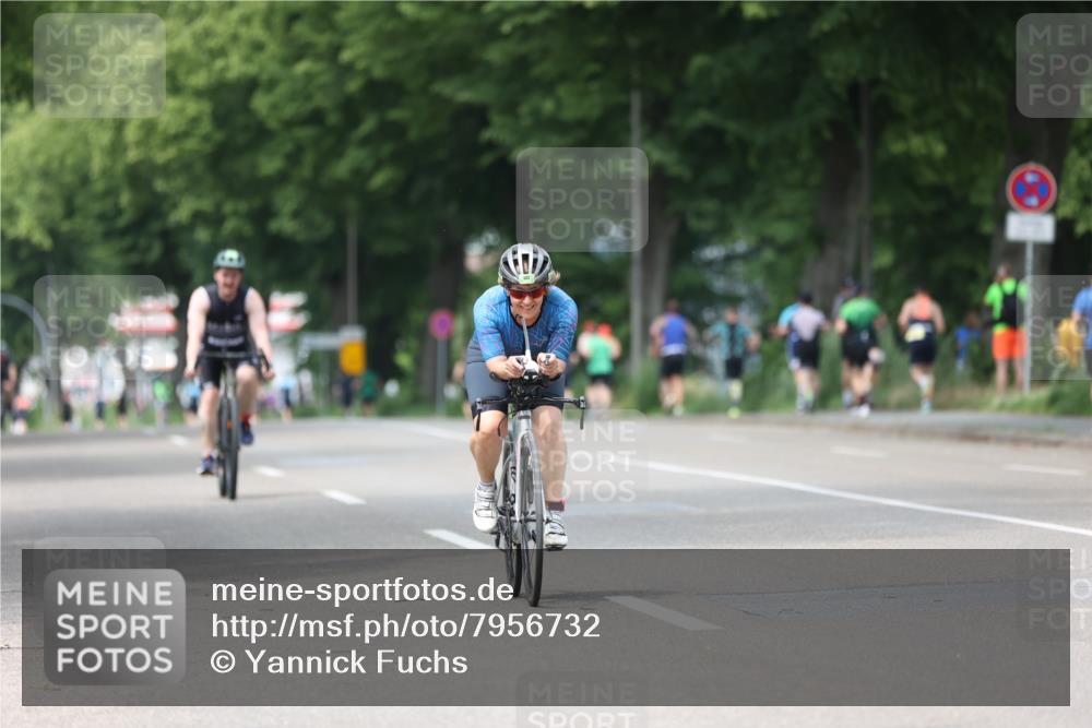 15.06.2025 - 7 Türme Triathlon Yannick Fuchs http://msf.ph/oto/7956732 15.06.2025 13:40:56 Radfahren 603, 758 meine-sportfotos.de