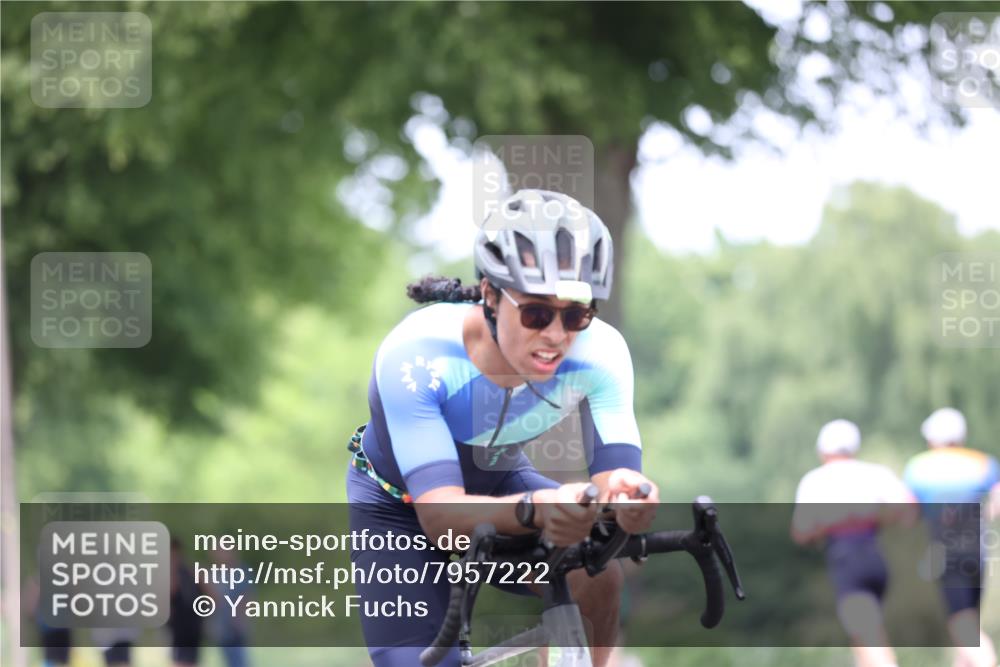 15.06.2025 - 7 Türme Triathlon Yannick Fuchs http://msf.ph/oto/7957222 15.06.2025 13:43:10 Radfahren 509, 650 meine-sportfotos.de