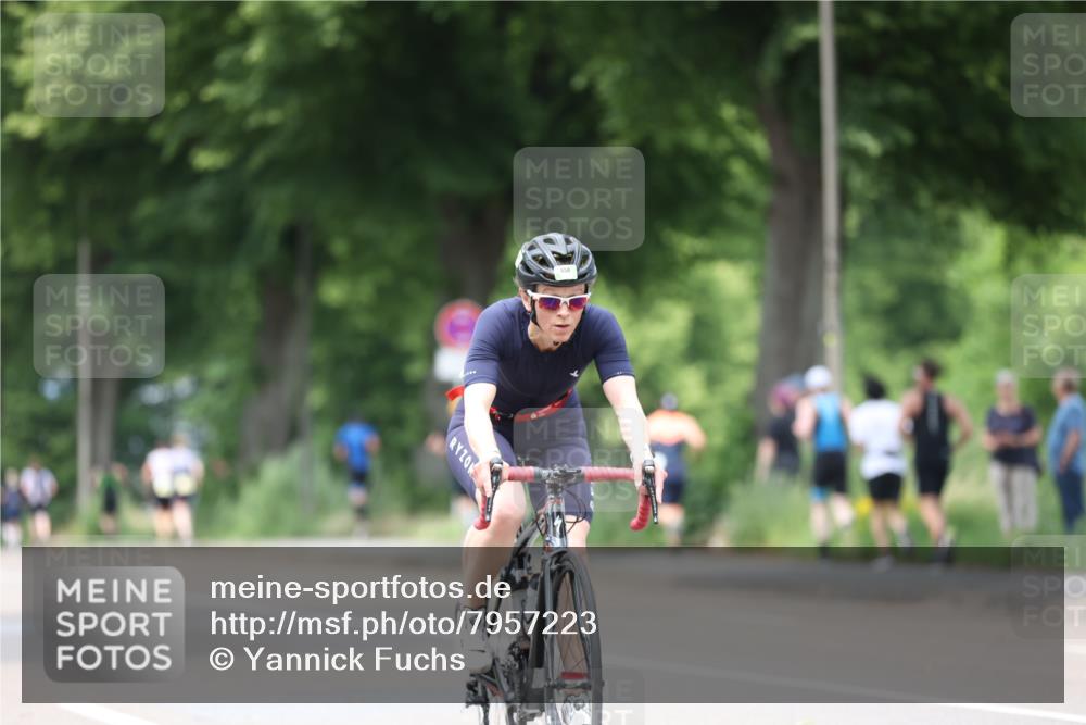 15.06.2025 - 7 Türme Triathlon Yannick Fuchs http://msf.ph/oto/7957223 15.06.2025 13:43:11 Radfahren 509, 650 meine-sportfotos.de