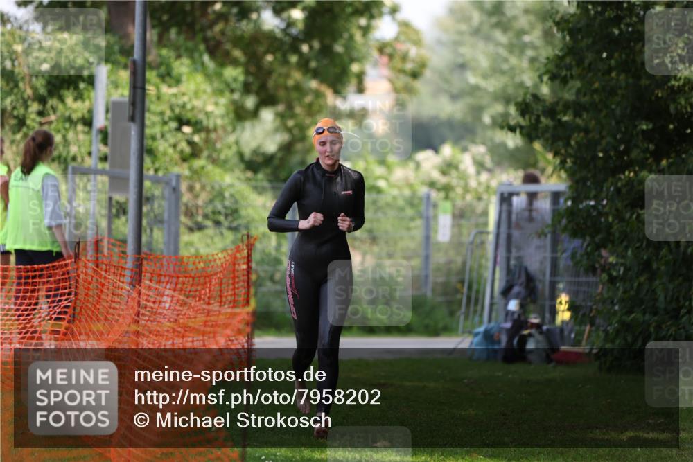 15.06.2025 - 7 Türme Triathlon Michael Strokosch http://msf.ph/oto/7958202 15.06.2025 12:39:13 Schwimmen 444, 517 meine-sportfotos.de