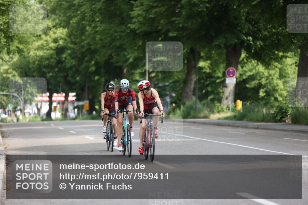 15.06.2025 - 7 Türme Triathlon Yannick Fuchs http://msf.ph/oto/7959411 15.06.2025 09:52:05 Radfahren 90, 91 meine-sportfotos.de