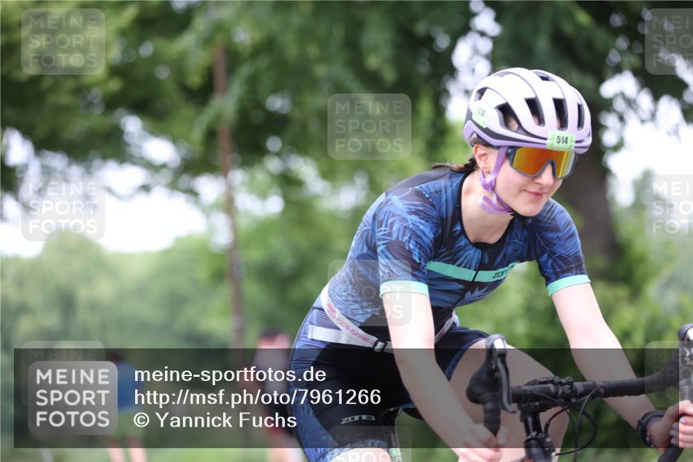 15.06.2025 - 7 Türme Triathlon Yannick Fuchs http://msf.ph/oto/7961266 15.06.2025 13:49:47 Radfahren 514 meine-sportfotos.de