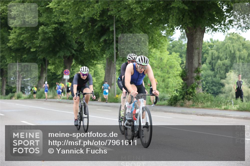 15.06.2025 - 7 Türme Triathlon Yannick Fuchs http://msf.ph/oto/7961611 15.06.2025 10:03:37 Radfahren  meine-sportfotos.de