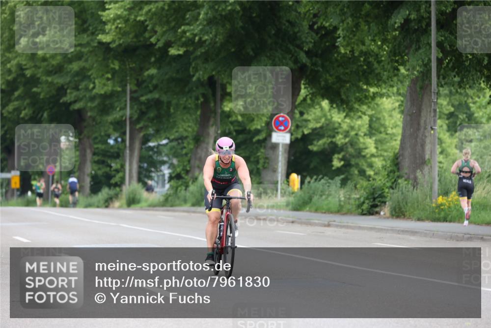 15.06.2025 - 7 Türme Triathlon Yannick Fuchs http://msf.ph/oto/7961830 15.06.2025 10:06:58 Radfahren  meine-sportfotos.de