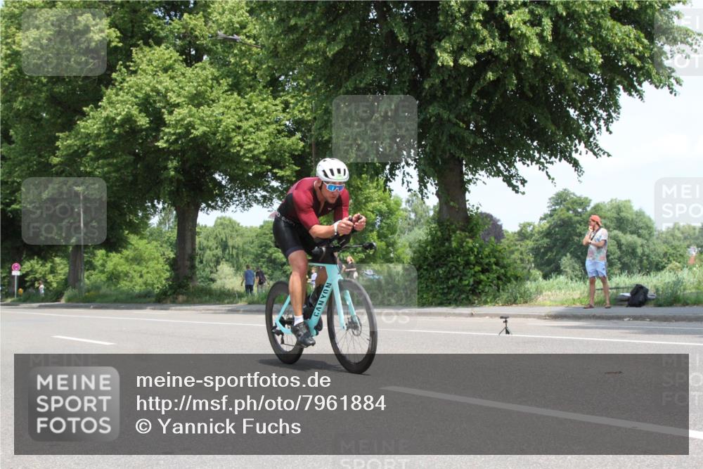 15.06.2025 - 7 Türme Triathlon Yannick Fuchs http://msf.ph/oto/7961884 15.06.2025 12:33:29 Radfahren  meine-sportfotos.de