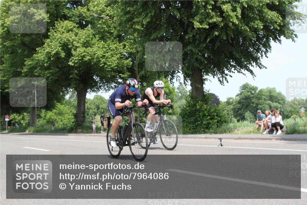 15.06.2025 - 7 Türme Triathlon Yannick Fuchs http://msf.ph/oto/7964086 15.06.2025 12:55:17 Radfahren  meine-sportfotos.de
