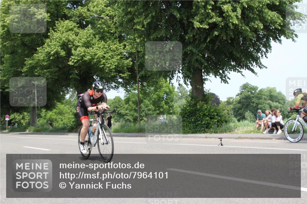 15.06.2025 - 7 Türme Triathlon Yannick Fuchs http://msf.ph/oto/7964101 15.06.2025 12:55:19 Radfahren  meine-sportfotos.de