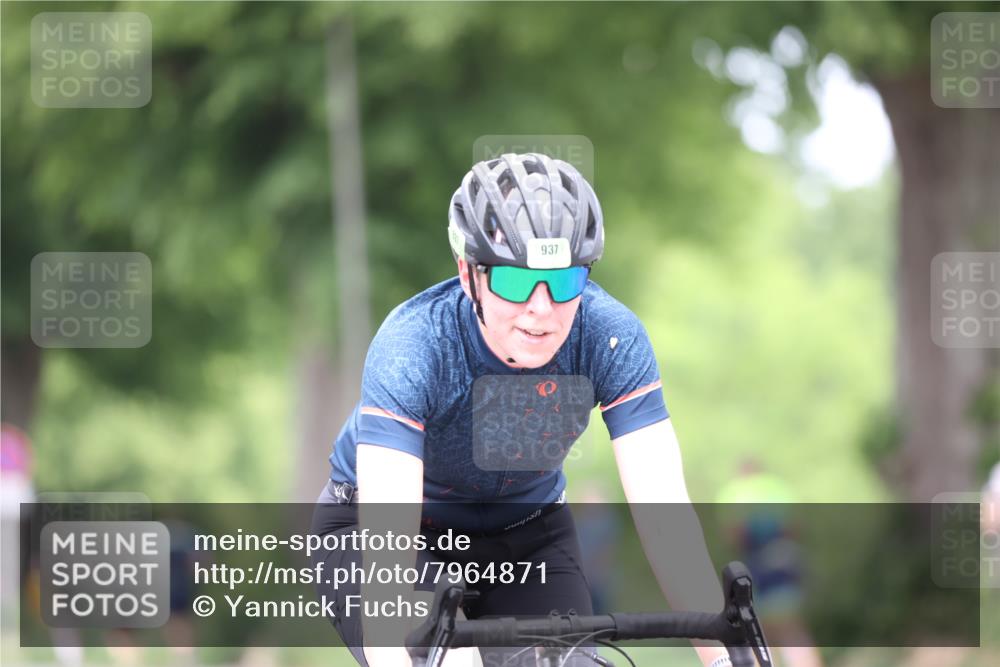 15.06.2025 - 7 Türme Triathlon Yannick Fuchs http://msf.ph/oto/7964871 15.06.2025 13:55:53 Radfahren 937, 1118 meine-sportfotos.de