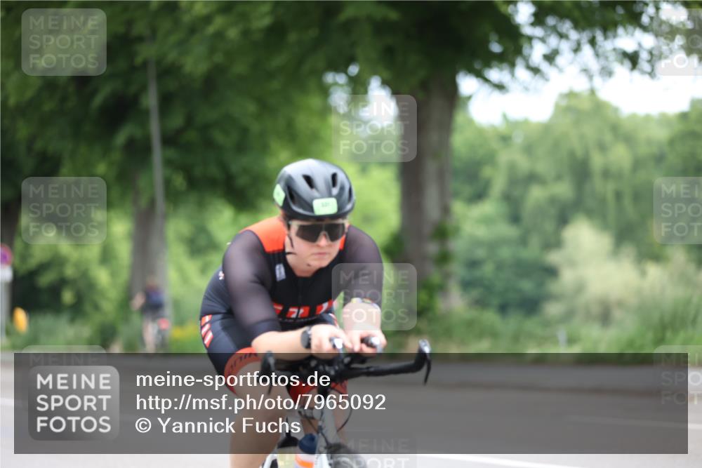 15.06.2025 - 7 Türme Triathlon Yannick Fuchs http://msf.ph/oto/7965092 15.06.2025 11:13:25 Radfahren  meine-sportfotos.de