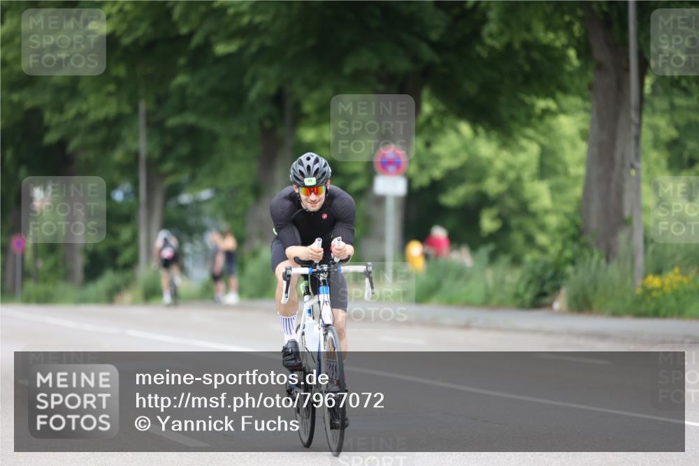 15.06.2025 - 7 Türme Triathlon Yannick Fuchs http://msf.ph/oto/7967072 15.06.2025 11:19:47 Radfahren  meine-sportfotos.de
