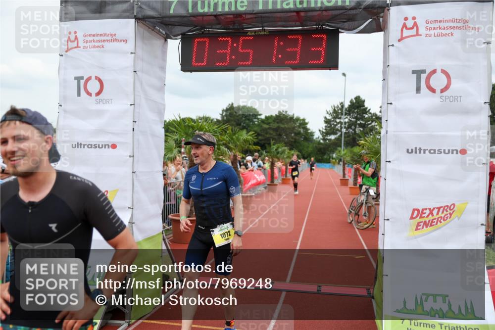 15.06.2025 - 7 Türme Triathlon Michael Strokosch http://msf.ph/oto/7969248 15.06.2025 13:51:33 Ziel 282, 772, 955, 1072 meine-sportfotos.de