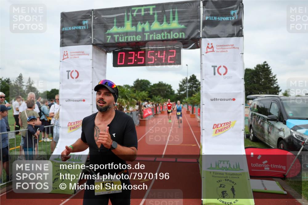 15.06.2025 - 7 Türme Triathlon Michael Strokosch http://msf.ph/oto/7970196 15.06.2025 13:55:42 Ziel 745, 978, 1087, 1120 meine-sportfotos.de
