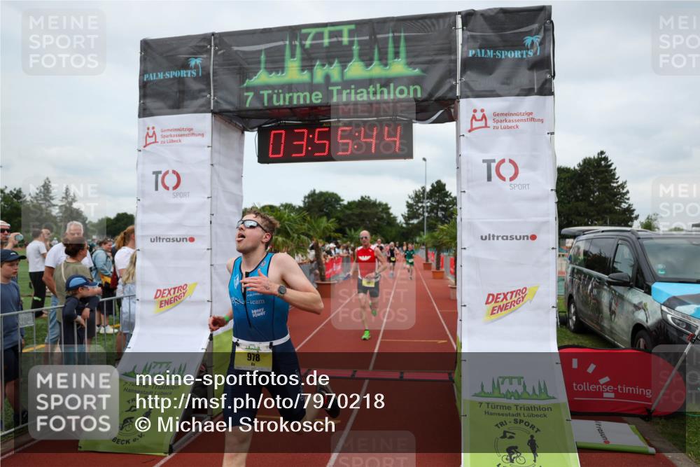 15.06.2025 - 7 Türme Triathlon Michael Strokosch http://msf.ph/oto/7970218 15.06.2025 13:55:44 Ziel 745, 879, 935, 978, 1087, 1120 meine-sportfotos.de