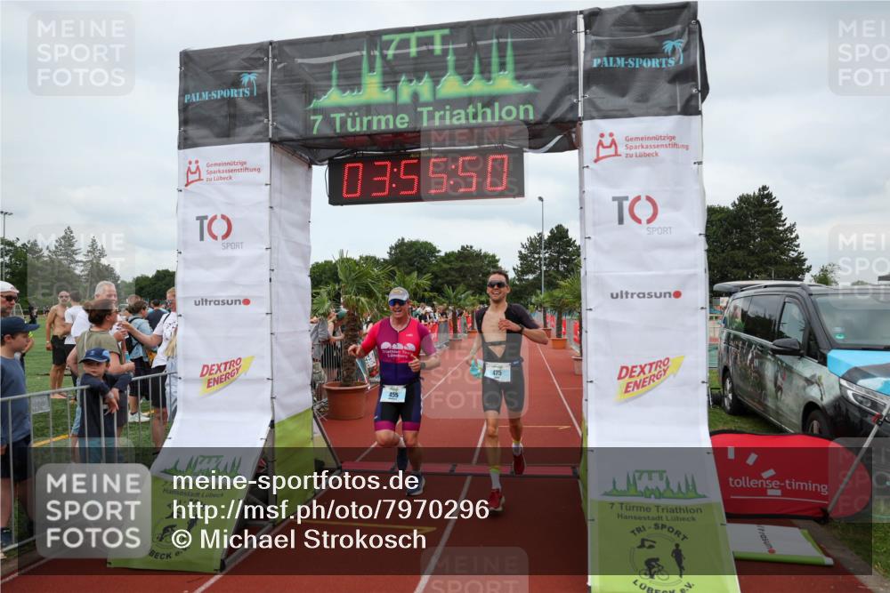 15.06.2025 - 7 Türme Triathlon Michael Strokosch http://msf.ph/oto/7970296 15.06.2025 13:55:50 Ziel 455, 475, 745, 879, 935, 978, 1064, 1087 meine-sportfotos.de