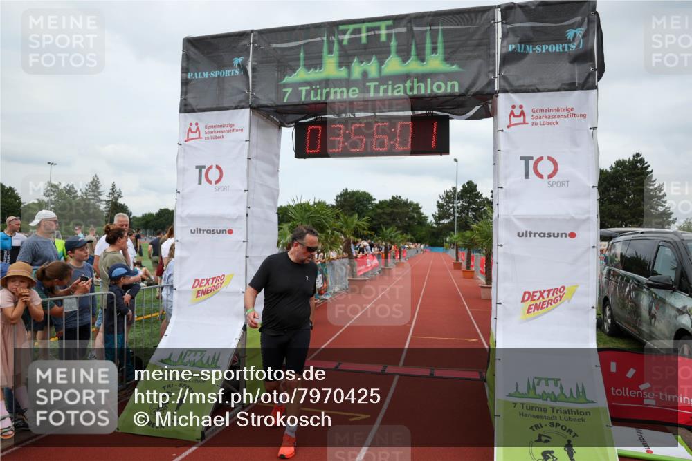 15.06.2025 - 7 Türme Triathlon Michael Strokosch http://msf.ph/oto/7970425 15.06.2025 13:56:01 Ziel 760, 1064, 1070, 1175 meine-sportfotos.de