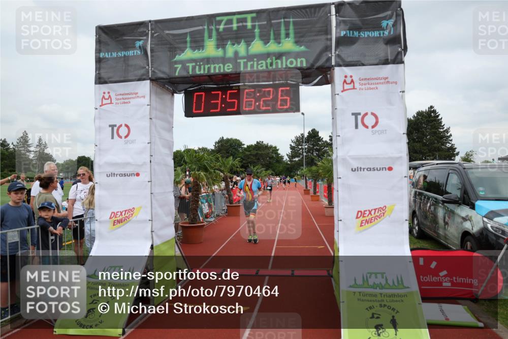 15.06.2025 - 7 Türme Triathlon Michael Strokosch http://msf.ph/oto/7970464 15.06.2025 13:56:26 Ziel 410, 904, 924 meine-sportfotos.de