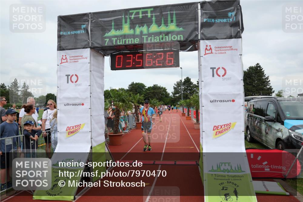 15.06.2025 - 7 Türme Triathlon Michael Strokosch http://msf.ph/oto/7970470 15.06.2025 13:56:26 Ziel 410, 904, 924 meine-sportfotos.de