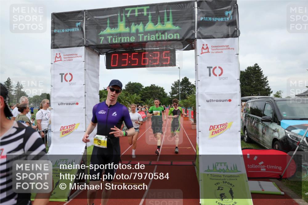 15.06.2025 - 7 Türme Triathlon Michael Strokosch http://msf.ph/oto/7970584 15.06.2025 13:56:35 Ziel 410, 741, 896, 1025 meine-sportfotos.de