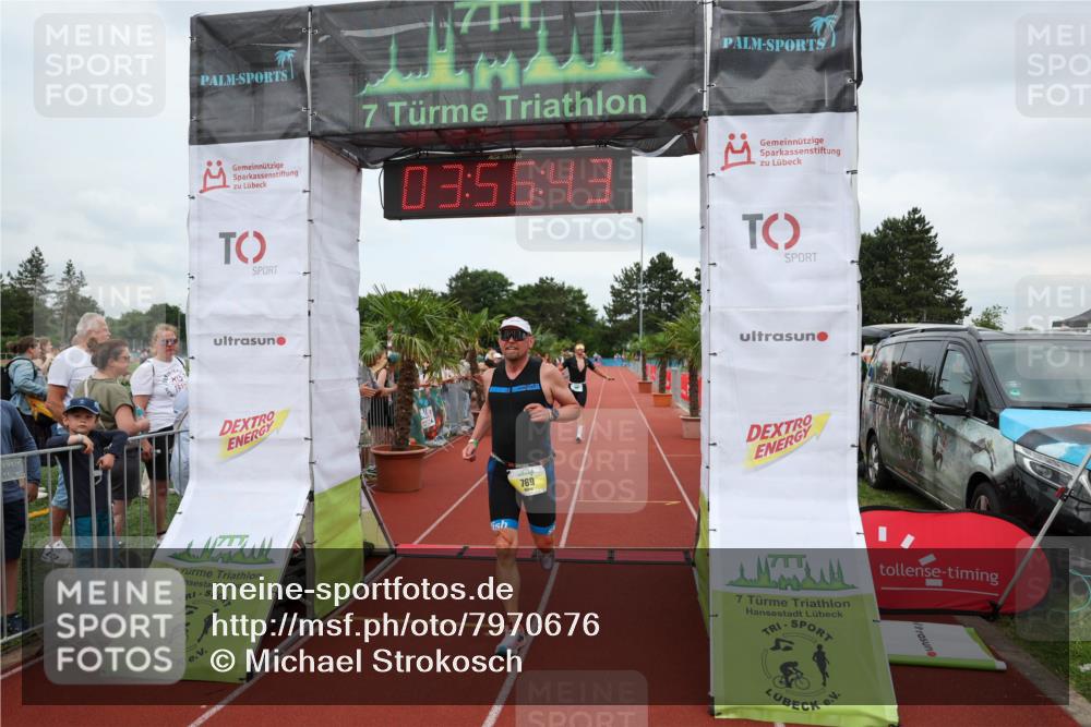 15.06.2025 - 7 Türme Triathlon Michael Strokosch http://msf.ph/oto/7970676 15.06.2025 13:56:43 Ziel 658, 769, 896, 996, 1029 meine-sportfotos.de