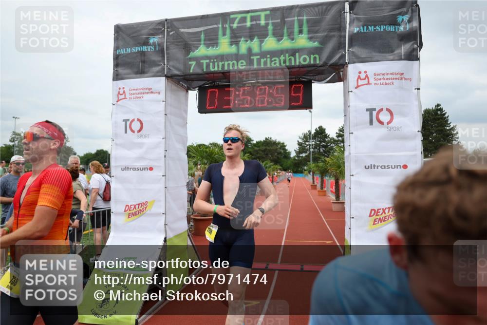 15.06.2025 - 7 Türme Triathlon Michael Strokosch http://msf.ph/oto/7971474 15.06.2025 13:58:58 Ziel 191, 738, 1103, 1111, 1198 meine-sportfotos.de