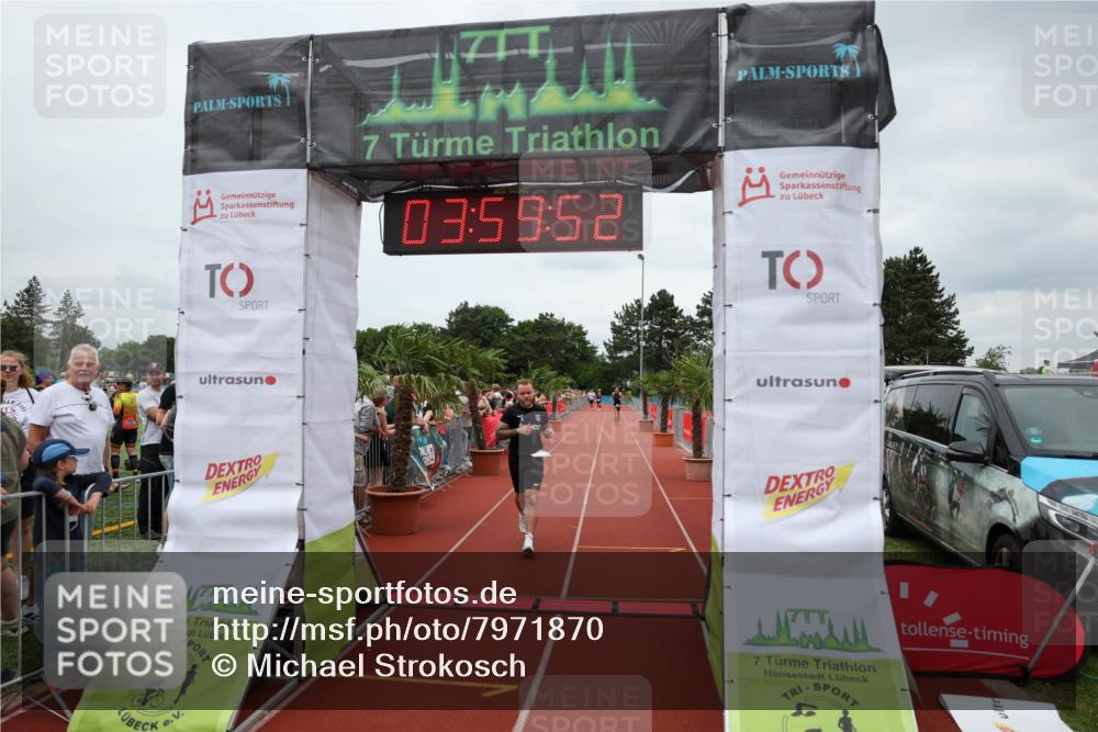 15.06.2025 - 7 Türme Triathlon Michael Strokosch http://msf.ph/oto/7971870 15.06.2025 13:59:52 Ziel 611, 775, 792, 812, 1193 meine-sportfotos.de