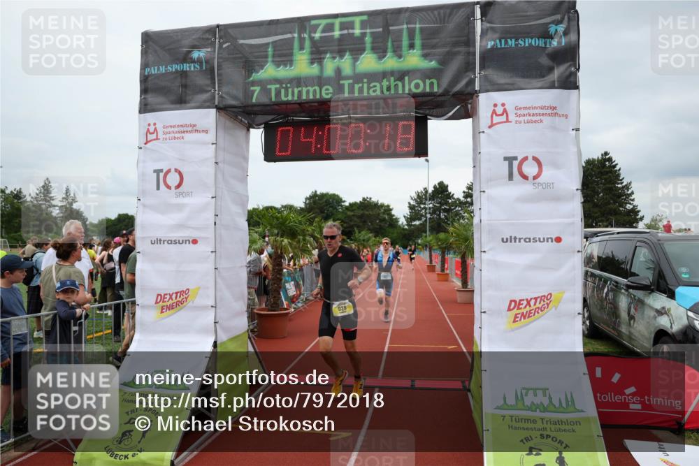 15.06.2025 - 7 Türme Triathlon Michael Strokosch http://msf.ph/oto/7972018 15.06.2025 14:00:18 Ziel 496, 551, 938 meine-sportfotos.de