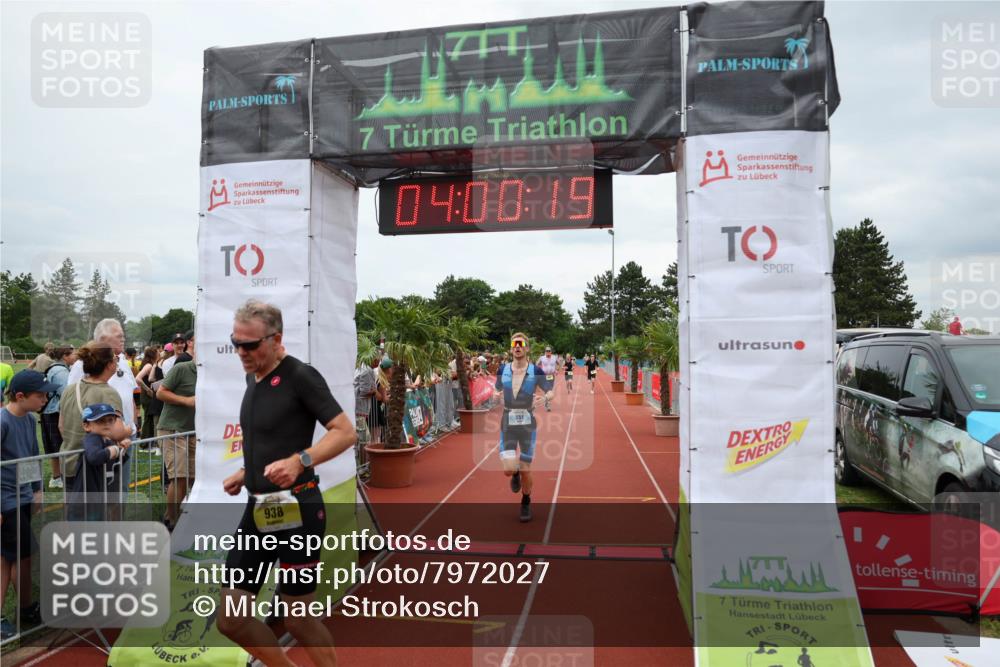15.06.2025 - 7 Türme Triathlon Michael Strokosch http://msf.ph/oto/7972027 15.06.2025 14:00:18 Ziel 496, 551, 938 meine-sportfotos.de