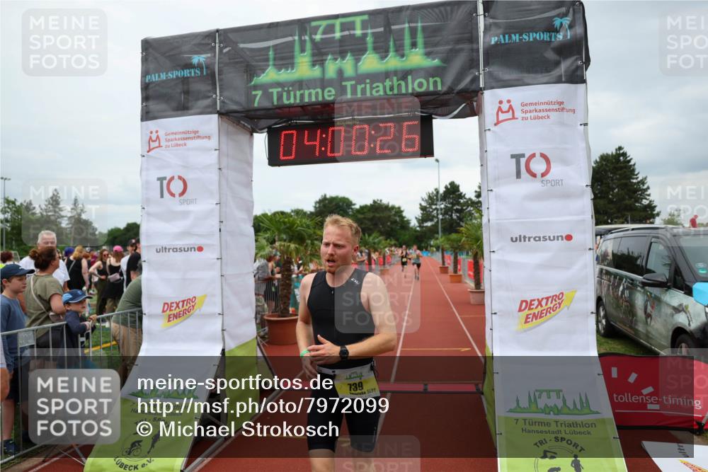 15.06.2025 - 7 Türme Triathlon Michael Strokosch http://msf.ph/oto/7972099 15.06.2025 14:00:26 Ziel 551, 739, 942, 1073, 1132, 1143 meine-sportfotos.de