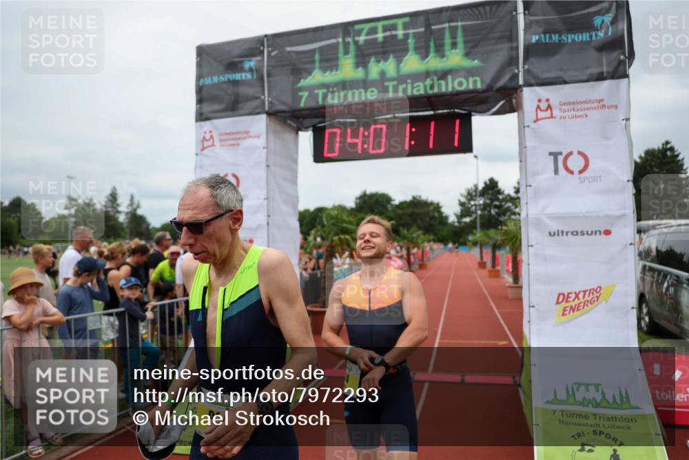 15.06.2025 - 7 Türme Triathlon Michael Strokosch http://msf.ph/oto/7972293 15.06.2025 14:01:11 Ziel 523, 774, 992 meine-sportfotos.de