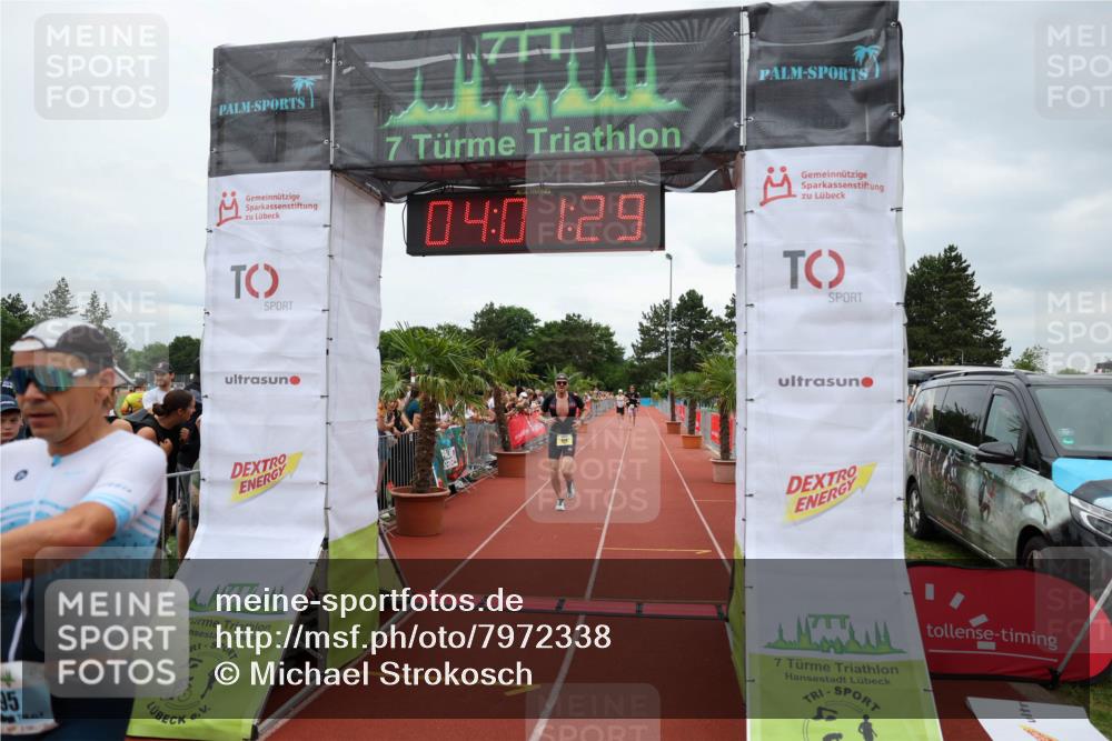 15.06.2025 - 7 Türme Triathlon Michael Strokosch http://msf.ph/oto/7972338 15.06.2025 14:01:29 Ziel 395, 840 meine-sportfotos.de