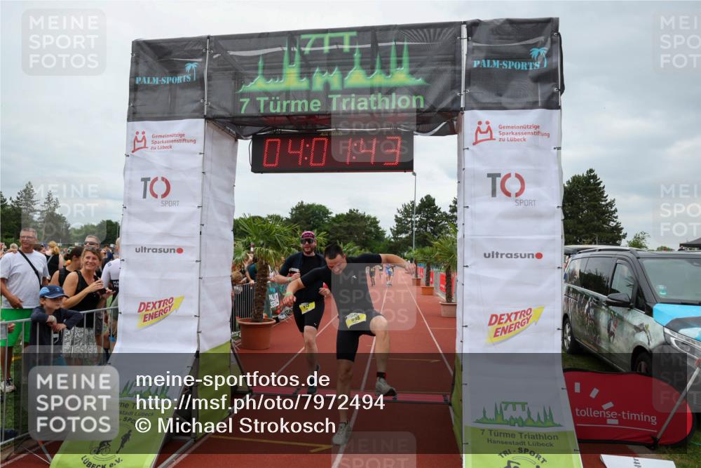 15.06.2025 - 7 Türme Triathlon Michael Strokosch http://msf.ph/oto/7972494 15.06.2025 14:01:43 Ziel 740, 915, 998, 1152, 1159 meine-sportfotos.de