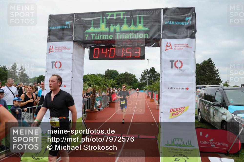 15.06.2025 - 7 Türme Triathlon Michael Strokosch http://msf.ph/oto/7972576 15.06.2025 14:01:52 Ziel 784, 1006, 1033, 1095 meine-sportfotos.de