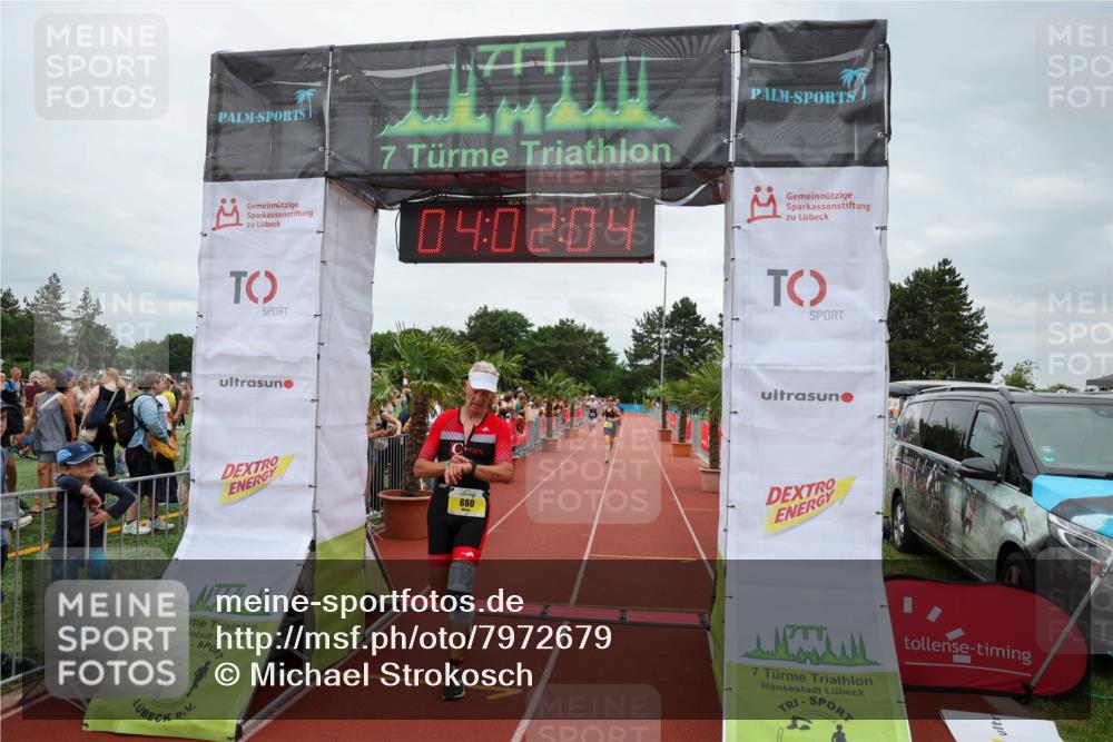 15.06.2025 - 7 Türme Triathlon Michael Strokosch http://msf.ph/oto/7972679 15.06.2025 14:02:04 Ziel 880, 1123, 1149 meine-sportfotos.de