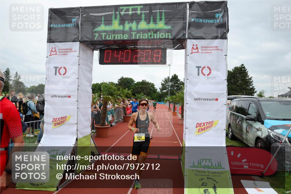15.06.2025 - 7 Türme Triathlon Michael Strokosch http://msf.ph/oto/7972712 15.06.2025 14:02:08 Ziel 629, 880, 1123, 1142, 1149 meine-sportfotos.de