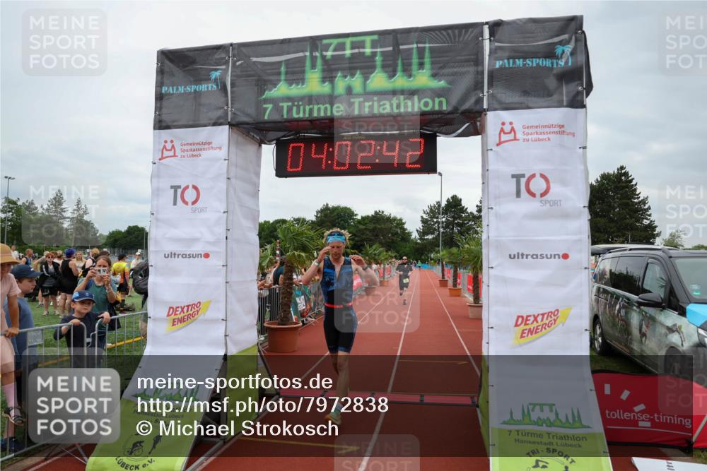 15.06.2025 - 7 Türme Triathlon Michael Strokosch http://msf.ph/oto/7972838 15.06.2025 14:02:42 Ziel 371, 504, 793, 1023 meine-sportfotos.de