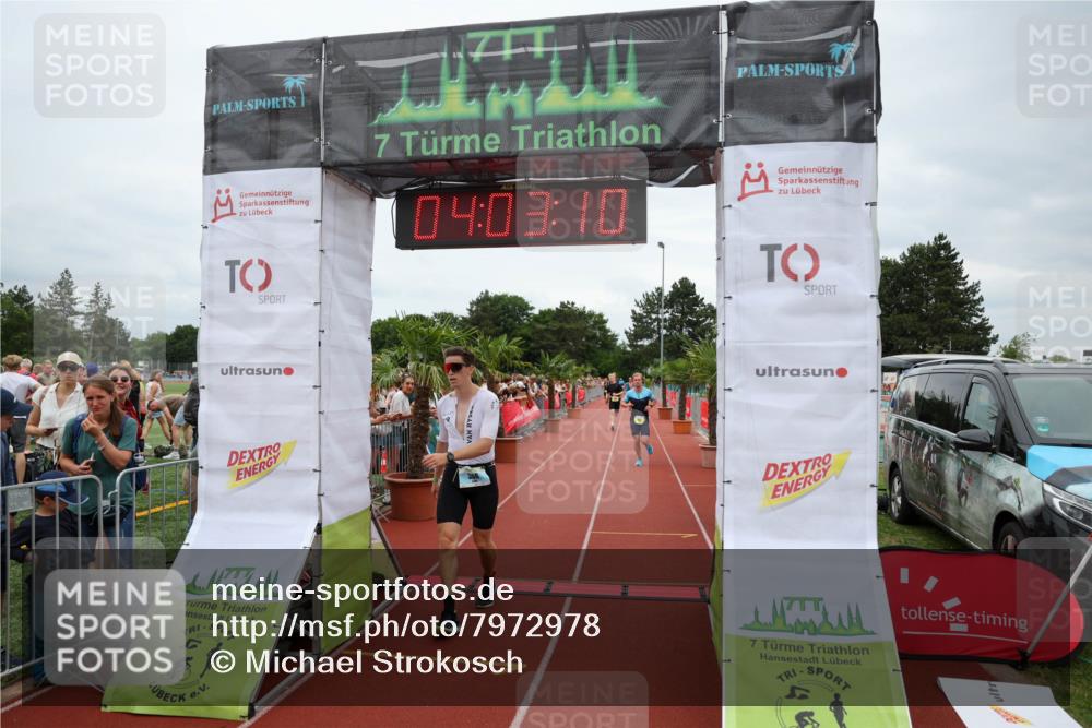 15.06.2025 - 7 Türme Triathlon Michael Strokosch http://msf.ph/oto/7972978 15.06.2025 14:03:10 Ziel 366, 709, 727, 786, 1088 meine-sportfotos.de