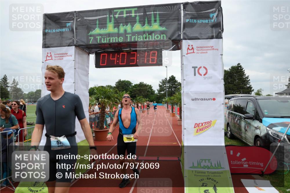 15.06.2025 - 7 Türme Triathlon Michael Strokosch http://msf.ph/oto/7973069 15.06.2025 14:03:18 Ziel 571, 709, 773, 1060, 1088 meine-sportfotos.de