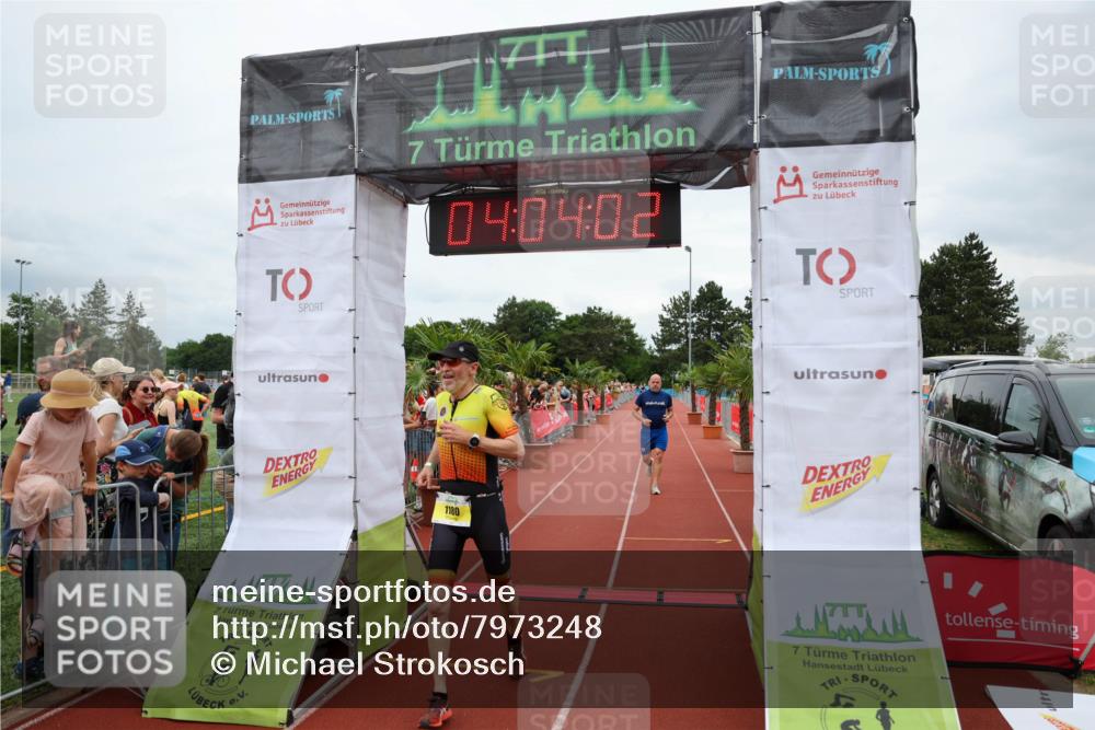 15.06.2025 - 7 Türme Triathlon Michael Strokosch http://msf.ph/oto/7973248 15.06.2025 14:04:02 Ziel 192, 561, 1180 meine-sportfotos.de
