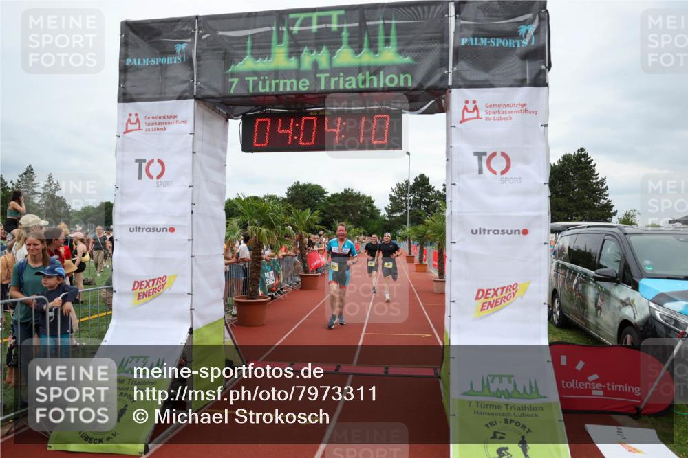 15.06.2025 - 7 Türme Triathlon Michael Strokosch http://msf.ph/oto/7973311 15.06.2025 14:04:10 Ziel 192, 736, 857, 1028 meine-sportfotos.de
