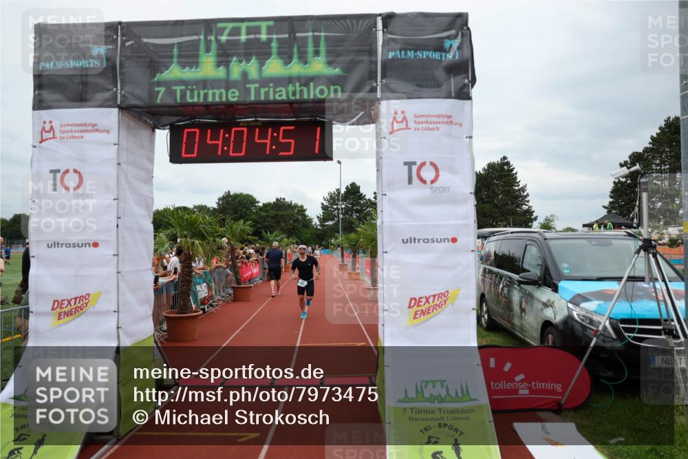 15.06.2025 - 7 Türme Triathlon Michael Strokosch http://msf.ph/oto/7973475 15.06.2025 14:04:51 Ziel 630, 837 meine-sportfotos.de
