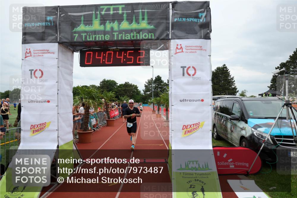 15.06.2025 - 7 Türme Triathlon Michael Strokosch http://msf.ph/oto/7973487 15.06.2025 14:04:52 Ziel 630, 837 meine-sportfotos.de